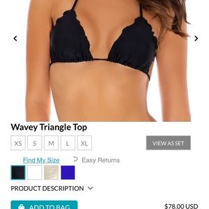 Luli fama bikini top